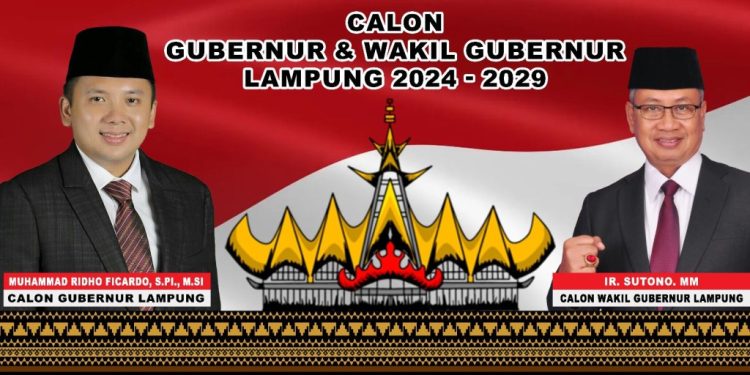 Santer, PDIP Bakal Usung Ridho-Sutono di Pilgub Lampung