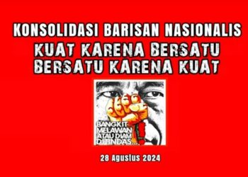 Konsolidasi Barisan Nasional Keluarkan Pernyataan Sikap Kritisi Sikap Jokowi di Penghujung Masa Jabatannya