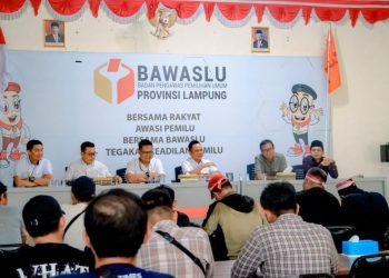 Bawaslu Lampung Umumkan Hasil Pengawasan Kampanye Pemilu 2024