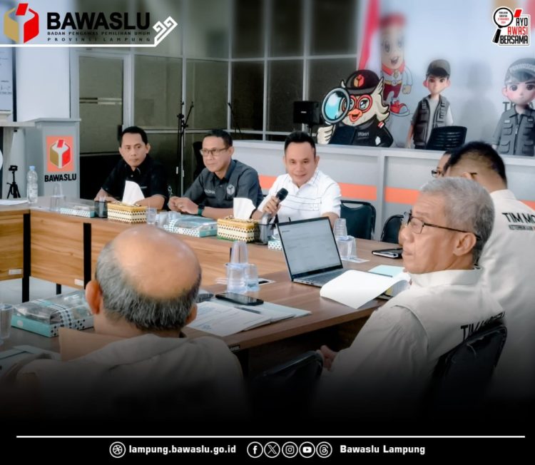 Komisi Informasi Lampung Lakukan Visitasi ke Bawaslu untuk Pantau Keterbukaan Informasi Publik