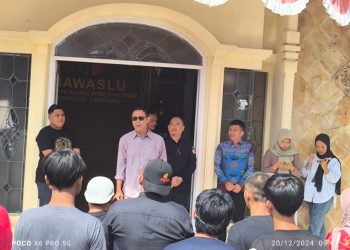 Posraya Indonesia Lampung Gelar Aksi Damai, Apresiasi Kinerja Bawaslu Lampung