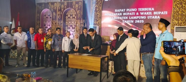 Hamartoni dan Romli Resmi Menangkan Pilkada 2024 Siap Pimpin Lampung Utara 2025-2030
