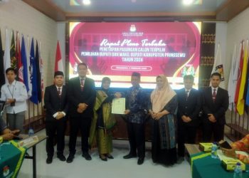 KPU Pringsewu Tetapkan Riyanto Pamungkas–Umi Laila Sebagai Bupati dan Wakil Bupati Terpilih