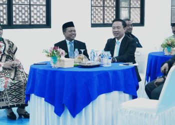 Pj Bupati & Jajaran Pemkab Pringsewu Silaturahmi dengan Bupati dan Wabup Terpilih