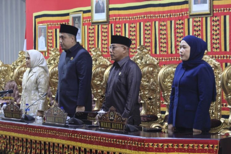 DPRD Lampung Selatan Gelar Rapat Paripurna Usulan Pemberhentian Bupati dan Wakil Bupati