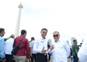 Tatap Tanggamus Gemilang, M. Saleh Asnawi – Agus Suranto Penuh Semangat Ikuti Gladi Bersih Pelantikan Akbar