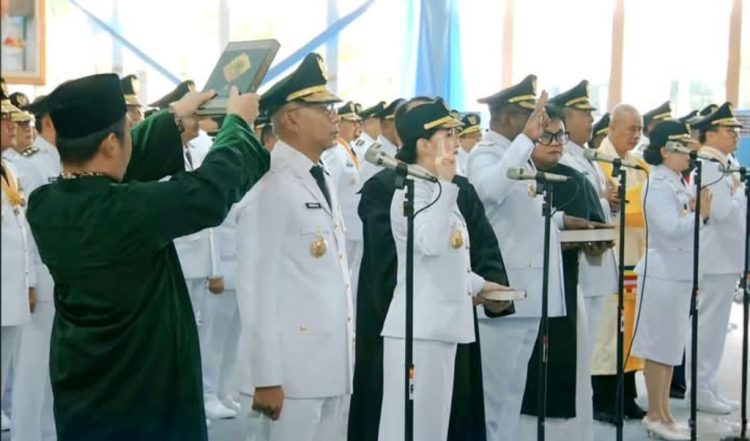 Momen Bersejarah: Prabowo Subianto Lantik 961 Kepala Daerah se-Indonesia