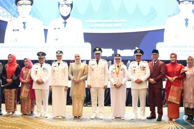 Bupati dan Wakil Bupati Lampung Tengah Resmi Dilantik, Siap Wujudkan Pembangunan Berkelanjutan