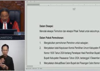 Mahkamah Konstitusi Batalkan Kemenangan Aries Sandi Darma Putra di Pilbup Pesawaran