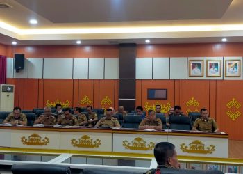 Pemkab Tanggamus Gelar Rapat Persiapan Pisah Sambut Bupati Baru