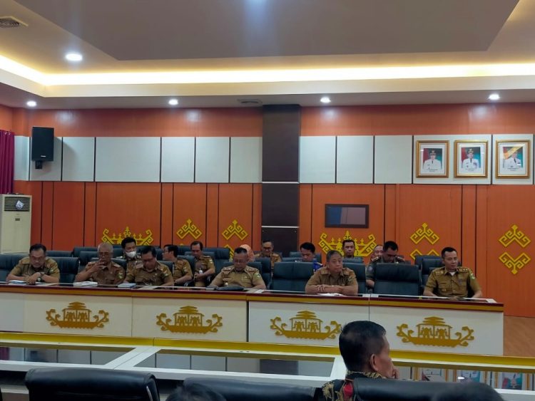 Pemkab Tanggamus Gelar Rapat Persiapan Pisah Sambut Bupati Baru