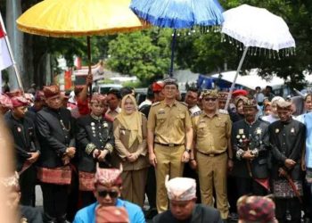 Egi-Syaiful Disambut Adat Sai Batin, Awali Kepemimpinan di Lampung Selatan