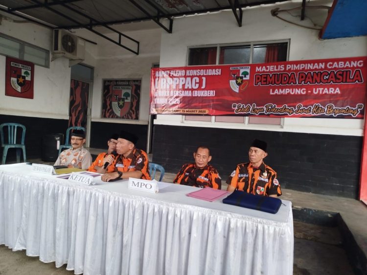Pemuda Pancasila Lampung Utara Konsolidasi Kader Lewat RPPPAC dan Buka Puasa Bersama