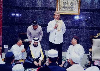 Bupati Pringsewu Gelar Buka Puasa dan Tarawih Bersama Syeikh Abdurrachman Al-Ausy, Doakan Keberkahan untuk Daerah
