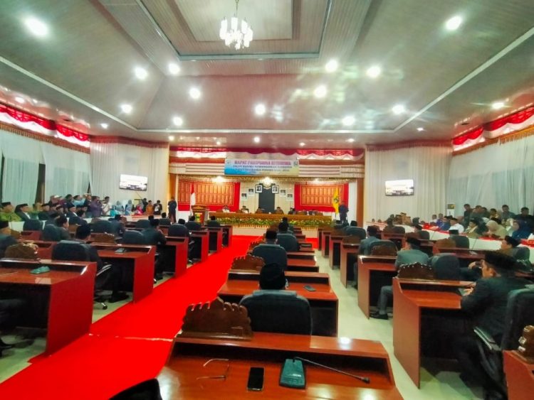 Hari Pertama Kerja, Bupati Tanggamus M. Saleh Asnawi Sampaikan Pidato Perdana di DPRD