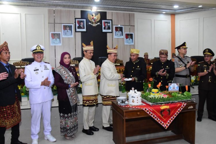 DPRD Kabupaten Tanggamus Gelar Rapat Paripurna Istimewa HUT ke-28, Tegaskan Komitmen Pembangunan Berkelanjutan