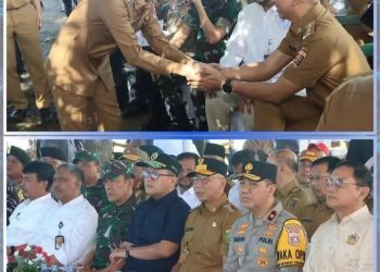 Wabup Lampung Utara Hadiri Panen Raya Serentak, Dukung Ketahanan Pangan Nasional