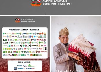 Dewan Anak Adat Lampung Nyatakan Siap Dukung Palestina: Aksi Damai Digelar di Tugu Adipura