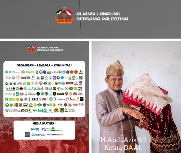 Dewan Anak Adat Lampung Nyatakan Siap Dukung Palestina: Aksi Damai Digelar di Tugu Adipura