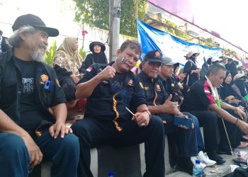 Suara dari Lampung untuk Palestina: Dewan Anak Adat Ikut Orasi di Tengah Lautan Massa