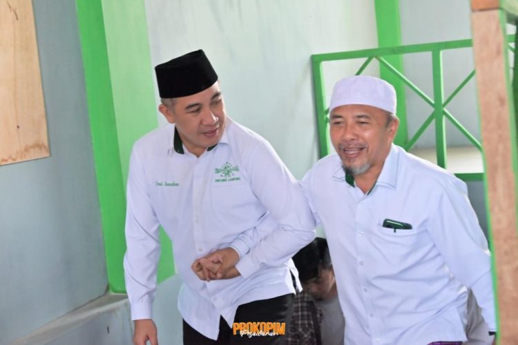 Di Momen Halal Bihalal, Bupati Pesawaran Serahkan Hibah Tanah untuk Pembangunan Fasilitas Kesehatan NU