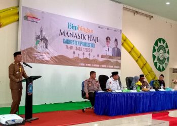 Bupati Pringsewu Resmi Buka Bimbingan Manasik Haji 2025, Persiapkan Jamaah Menuju Tanah Suci