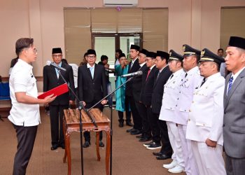Bupati Lampung Selatan Lantik Sejumlah Pejabat Baru, Tegaskan Kepemimpinan Terbuka dan Responsif