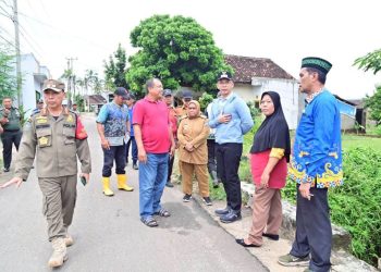 Respons Cepat Bupati Egi: Tinjau Langsung Lokasi Banjir di Natar dan Katibung, Pastikan Penanganan Maksimal