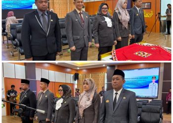 Lima ASN Resmi Dilantik Jadi Pejabat Administrator di Lingkungan Pemkab Tanggamus