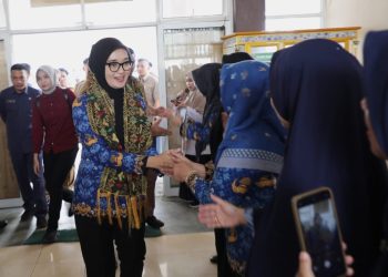 Wakil Gubernur Jihan Nurlela Tinjau Pelaksanaan Pemutihan Pajak Kendaraan di Samsat Metro dan Lampung Timur