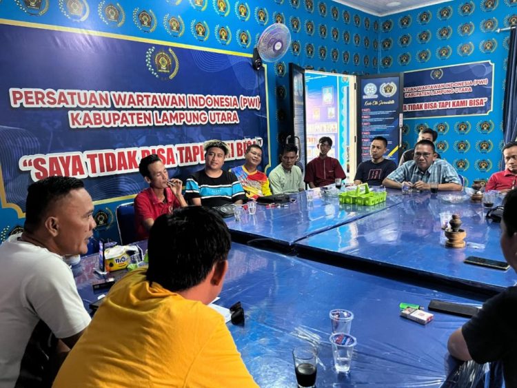 PWI Lampung Utara Tegaskan Dukungan Swasembada Pangan dan Pendidikan, Rapat Kerja Jadi Ajang Konsolidasi Positif