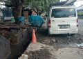 BPJN Lampung Gencarkan Pembersihan Drainase Yos Sudarso Pasca Banjir
