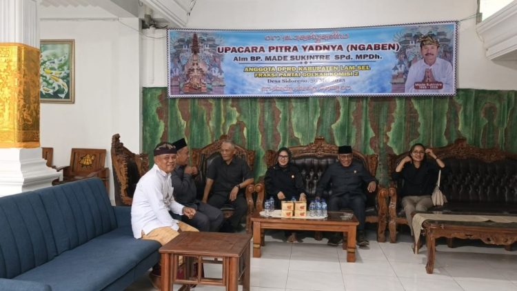 DPRD Lampung Selatan Adakan Upacara Ngaben untuk Mengenang Made Sukintre, Anggota Dewan yang Berdedikasi