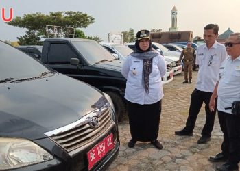 Pemkab Pringsewu Gelar Apel Kendaraan Dinas: Cek Kesehatan Randis dan Disiplin Pajak
