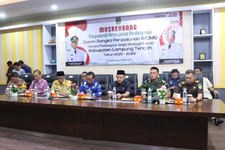 Susun RPJMD 2025-2029, Bupati Ardito: Wujudkan Lampung Tengah Unggul, Adil, dan Sejahtera