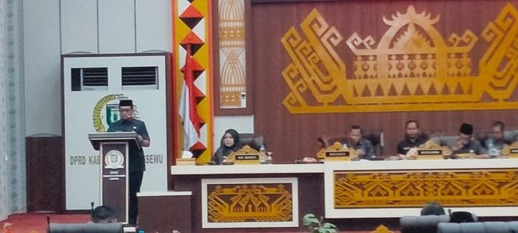DPRD Pringsewu Gelar Paripurna Pembahasan Perda Pembentukan Pekon Sukamanah dan Kresnomulyo Barat