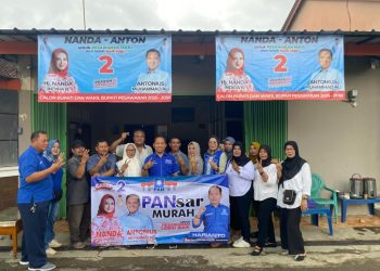 PAN Gelar Pasar Murah untuk Warga Bagelen, Sosialisasikan Paslon Nanda–Anton