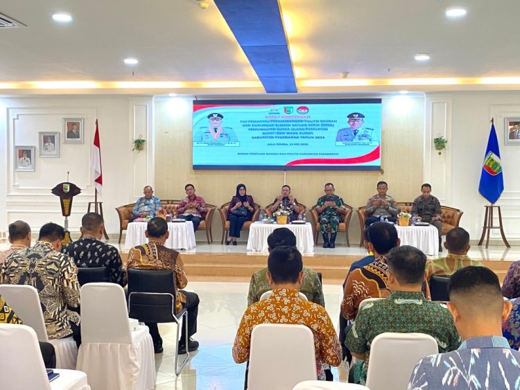 Menjelang PSU, Pemkab Pesawaran Matangkan Koordinasi Keamanan dan Netralitas ASN