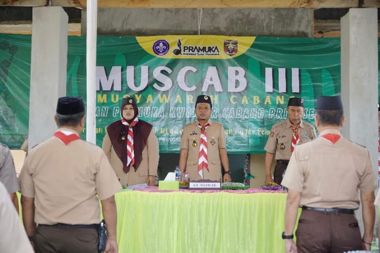 Umi Laila Nahkodai Gerakan Pramuka Kwarcab Pringsewu 2025–2030