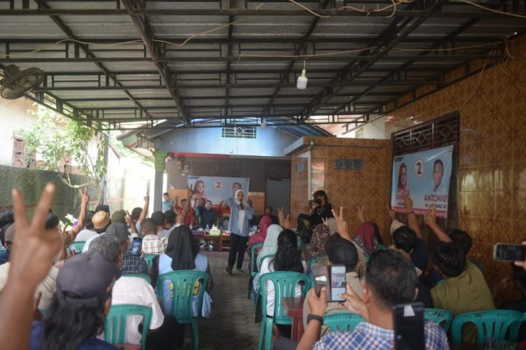 Tim Relawan Perkasa Tegineneng Resmi Deklarasi Dukung Pasangan Nanda-Anton di PSU Pesawaran