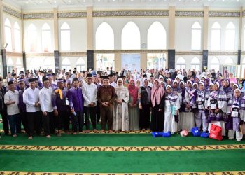 Wabup Lampung Selatan Lepas 105 Jemaah Haji Gelombang Kedua dari Kloter 56