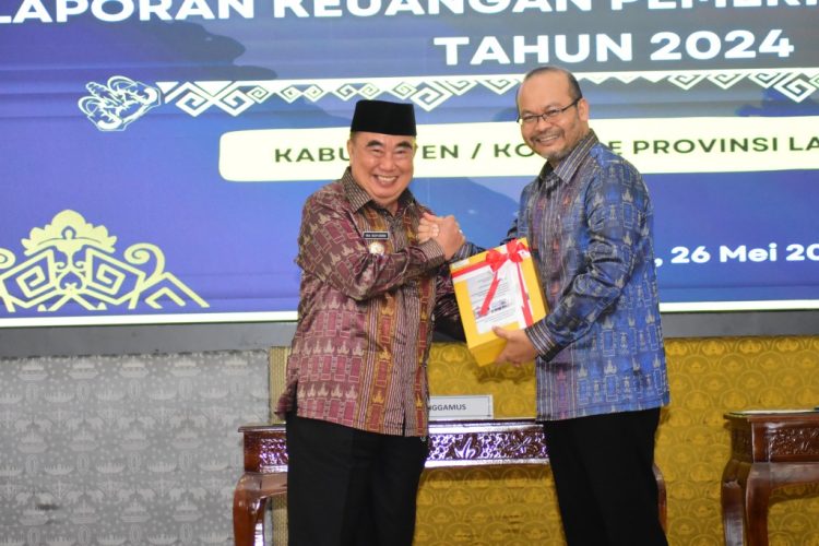 100 Hari Kerja Bupati Saleh Asnawi, Tanggamus Raih Opini WTP Perdana dari BPK RI