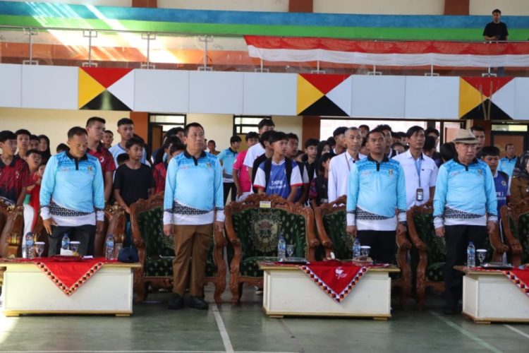 Kapolres Tanggamus Hadiri Pembukaan POPKAB 2025, Dukung Pembinaan Atlet Muda Daerah