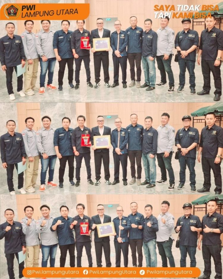 PWI Lampung Utara Sabet Penghargaan PWI Terbaik se-Lampung: Terinovatif dan Kolaboratif!