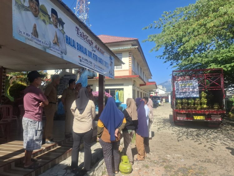 Jelang Iduladha, Pemkab Tanggamus Gelar Operasi Pasar LPG Bersubsidi di Dua Kecamatan