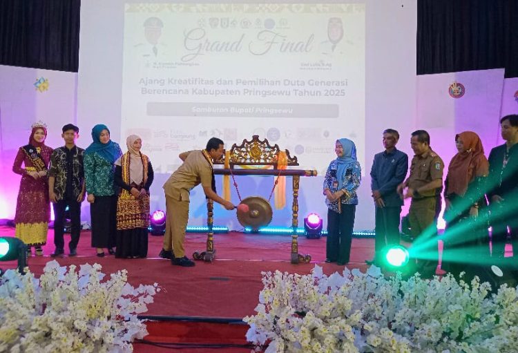 30 Finalis Berebut Gelar Duta GenRe Pringsewu 2025, Bupati: Remaja Harus Jadi Agen Perubahan