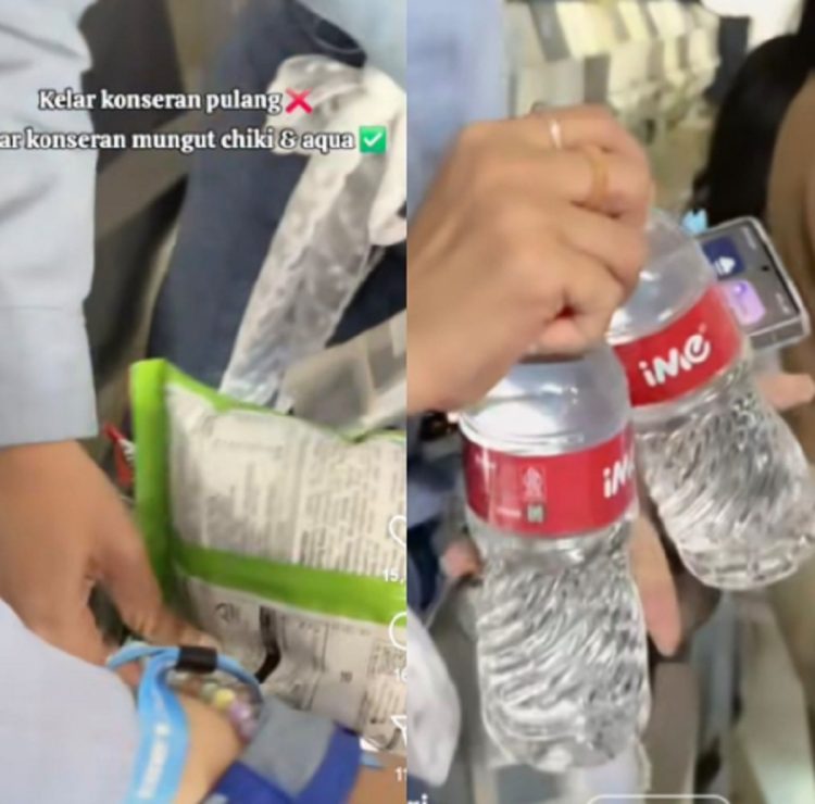 Aksi Wanita Pungut Makanan Sisa Konser di Istora Jadi Sorotan: Hemat atau Tak Etis?