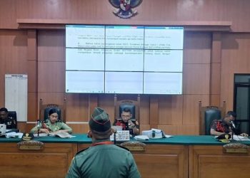 Sidang Perdana Oknum TNI Penembak Polisi Digelar di Pengadilan Militer Palembang
