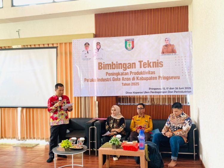 Dongkrak Ekonomi Lokal: Dinas Koperindag Pringsewu Latih Pengrajin Gula Aren Jadi Gula Semut!