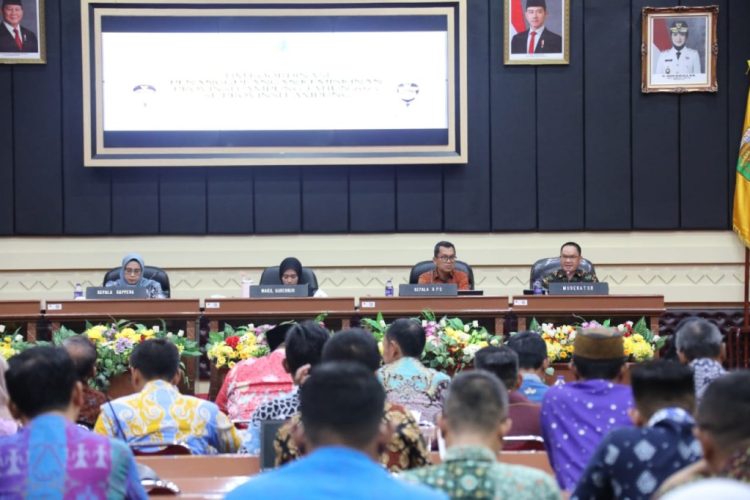 Lampung Satukan Langkah: Rapat TKPKD 2025 Dorong Akselerasi Pengentasan Kemiskinan